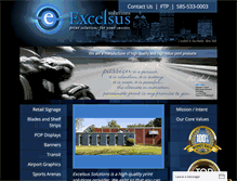 Tablet Screenshot of excelsussolutions.com